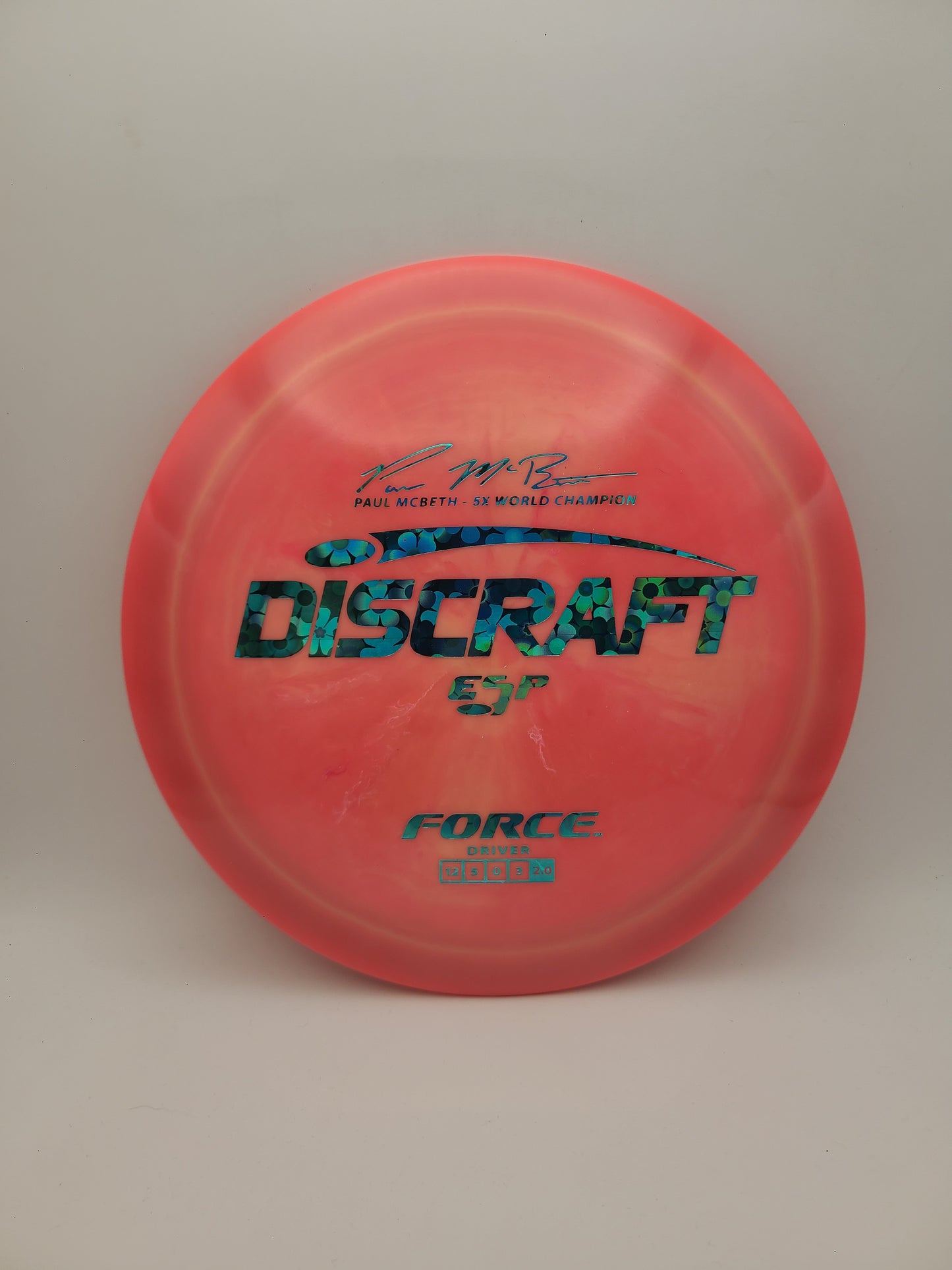 Discraft ESP Force 5x Stock Stamp