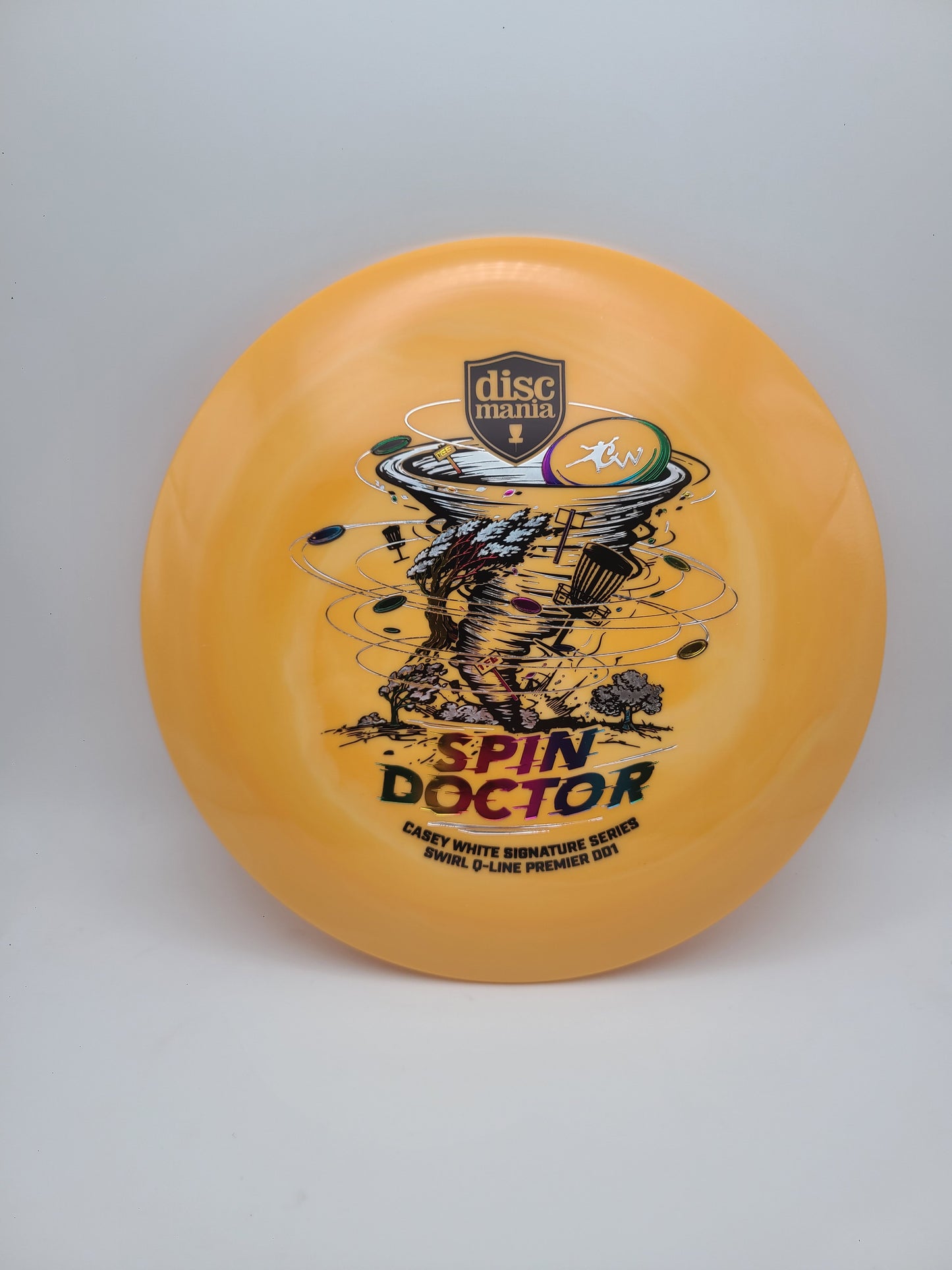 Discmania Swirly Q-Line Premier DD1 - Spin Doctor Casey White Signature Series