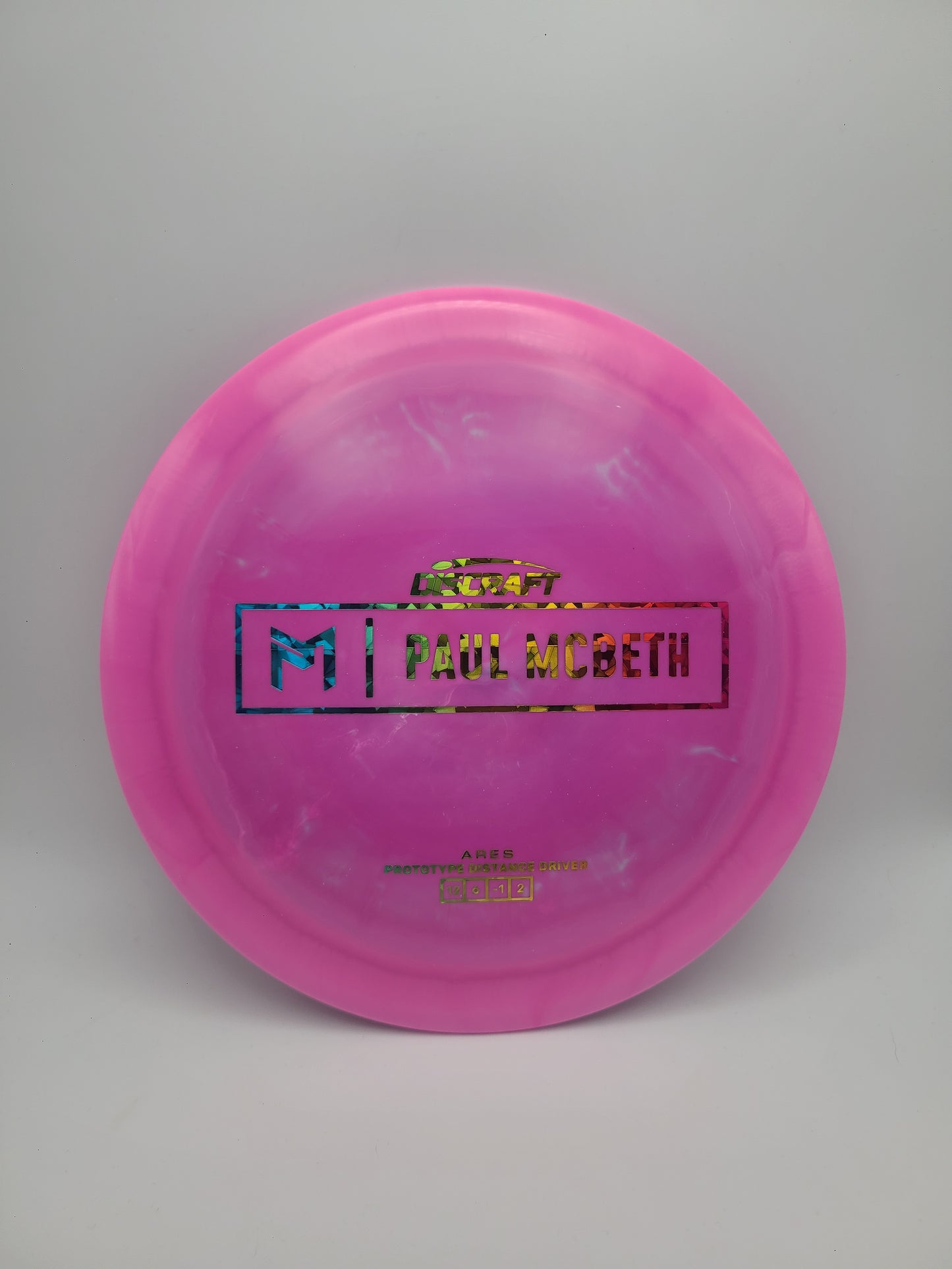 Discraft ESP ARES Paul McBeth Prototype Distance Driver 12/ 6/ -1/ 2