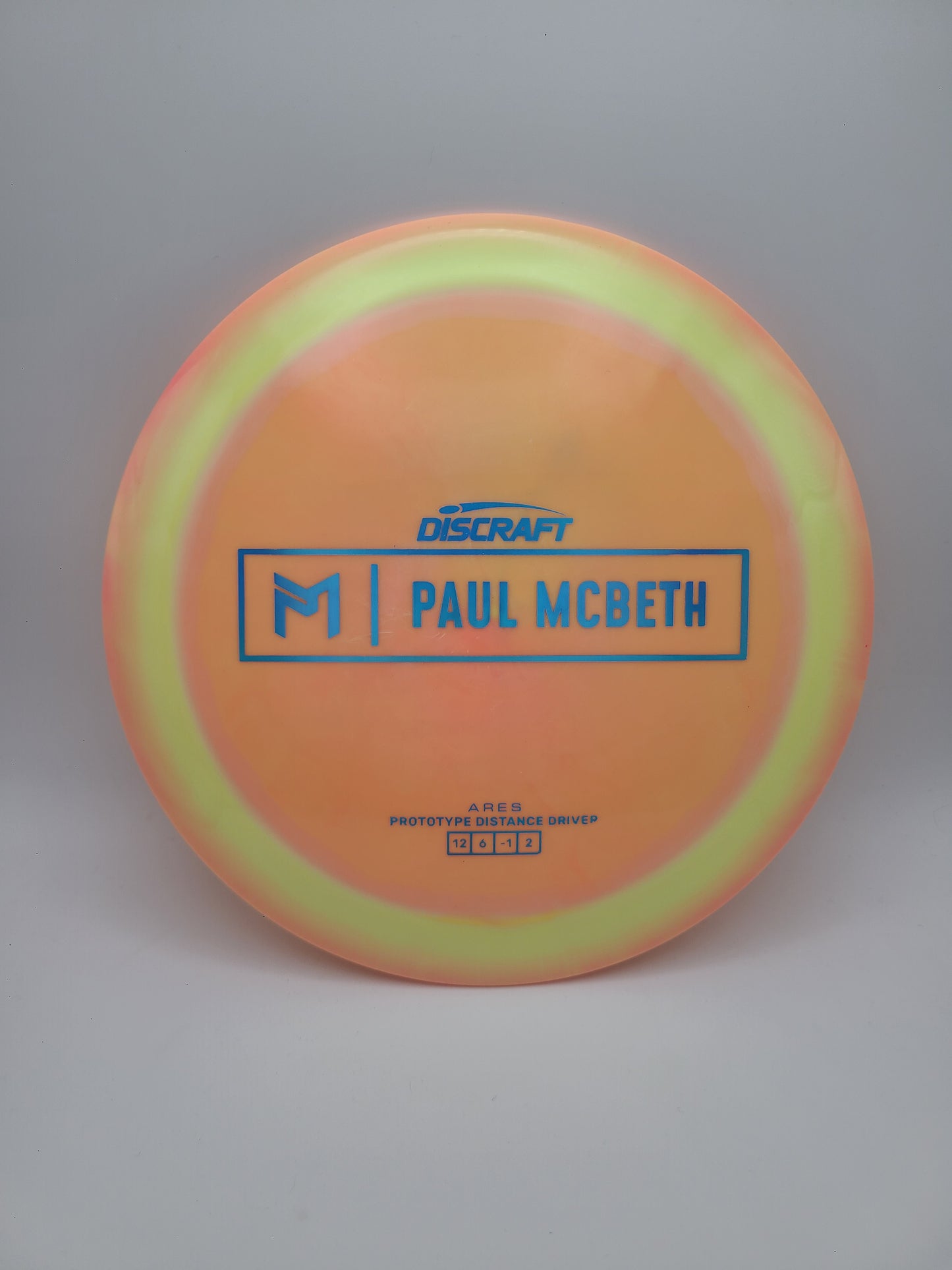 Discraft ESP ARES Paul McBeth Prototype Distance Driver 12/ 6/ -1/ 2