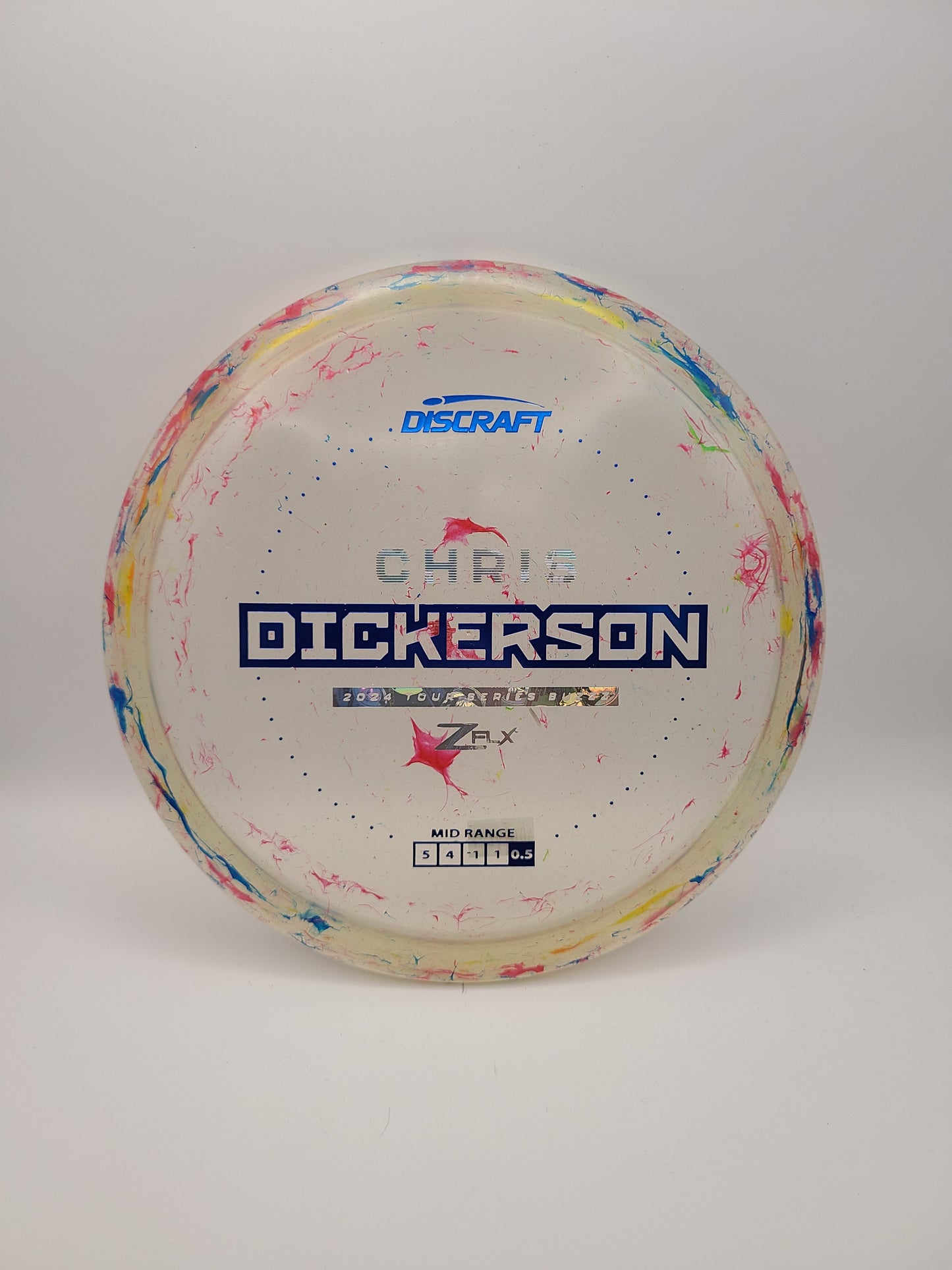 Discraft Jawbreaker Z FLX Buzzz 2024 Chris Dickerson Tour Series