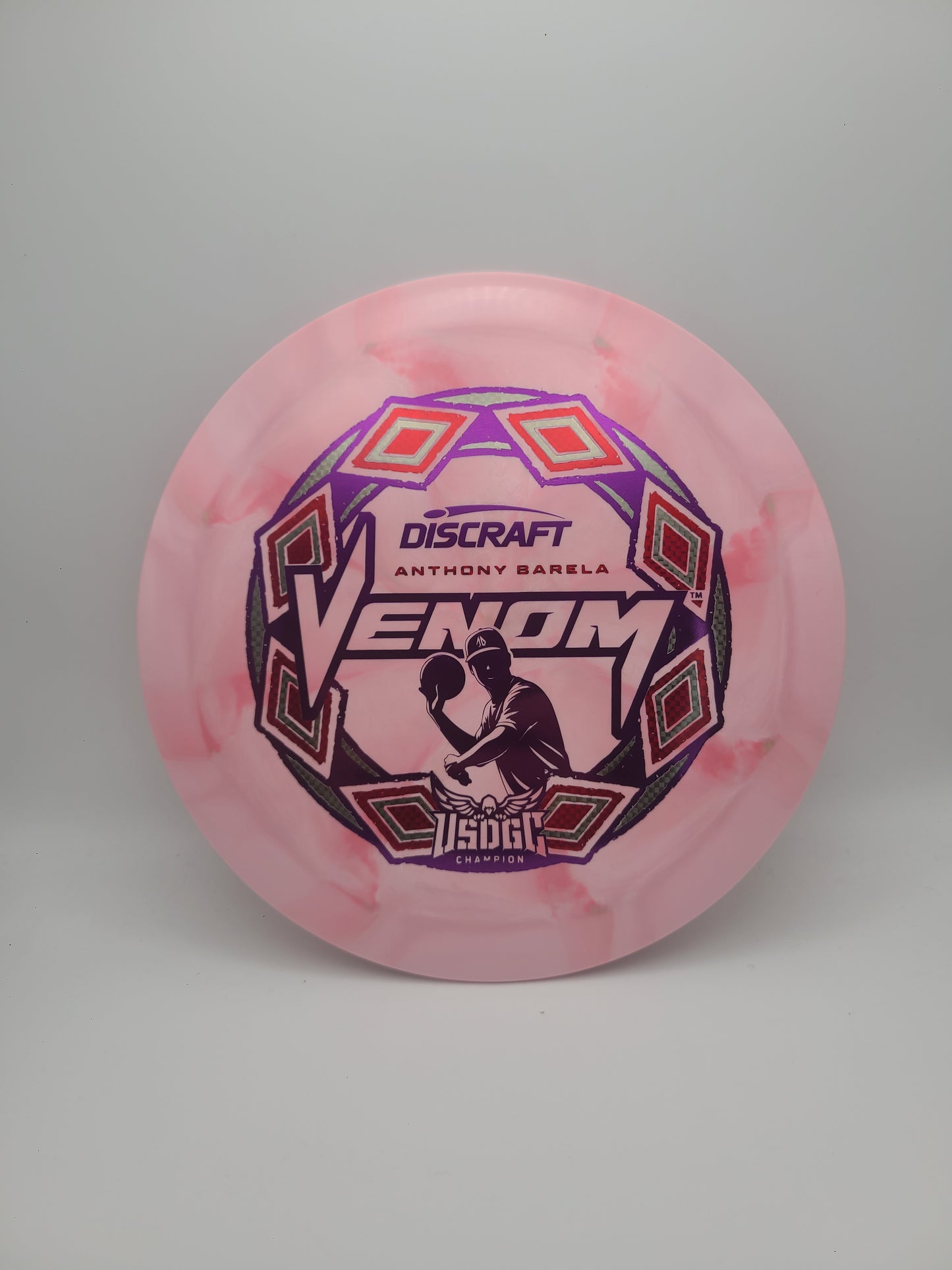 Discraft ESP Swirl Venom Anthony Barela USDGC Champion 2025