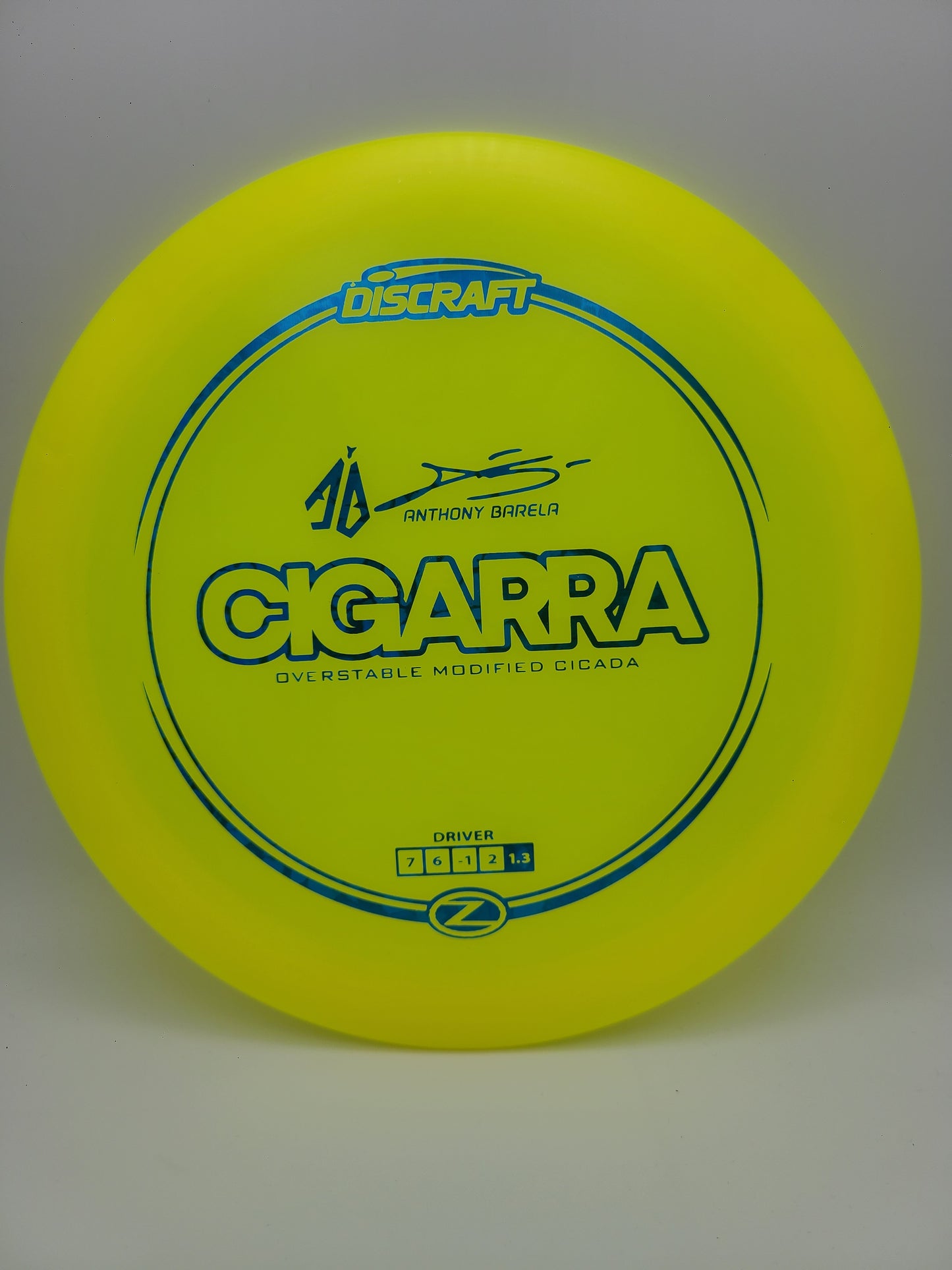 Discraft Z Cigarra 7/6/-1/2 Anthony Barela collab