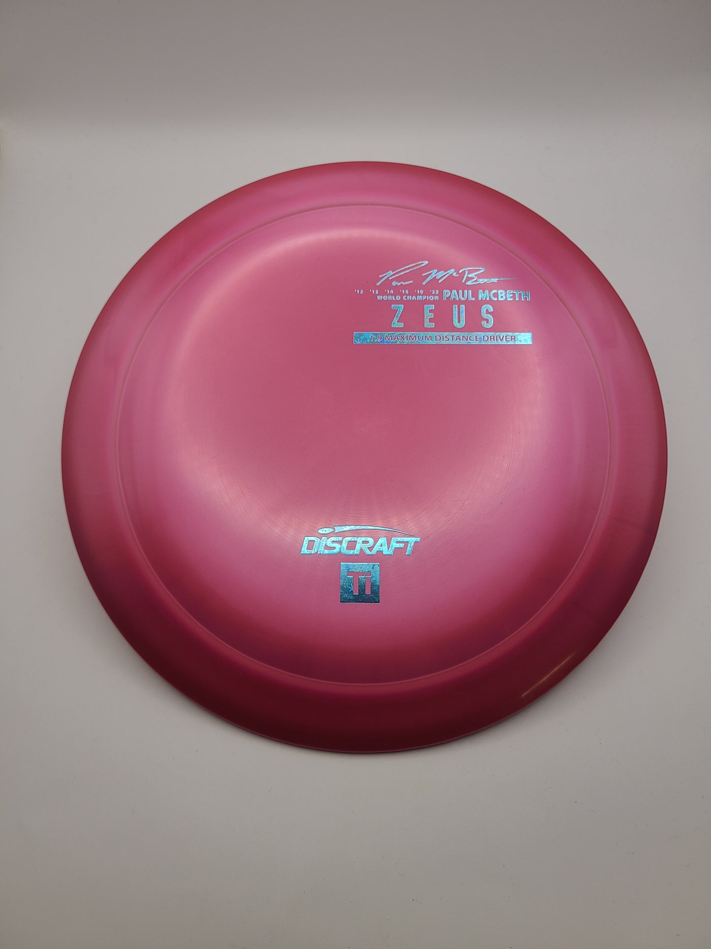 Discraft Titanium Zeus Paul McBeth