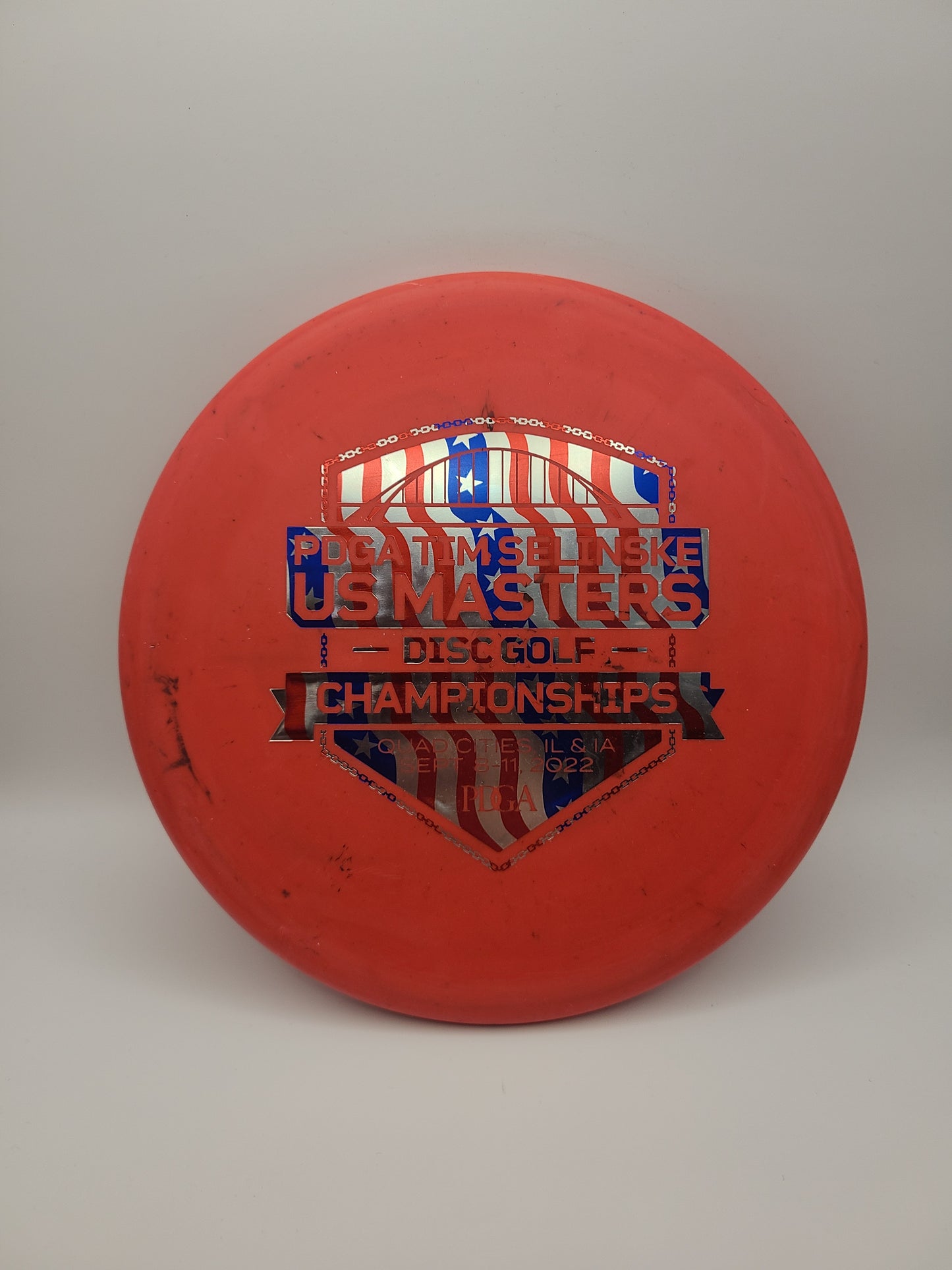 Discraft Jawbreaker Zone 2022 Tim Selinske US Masters Stamp