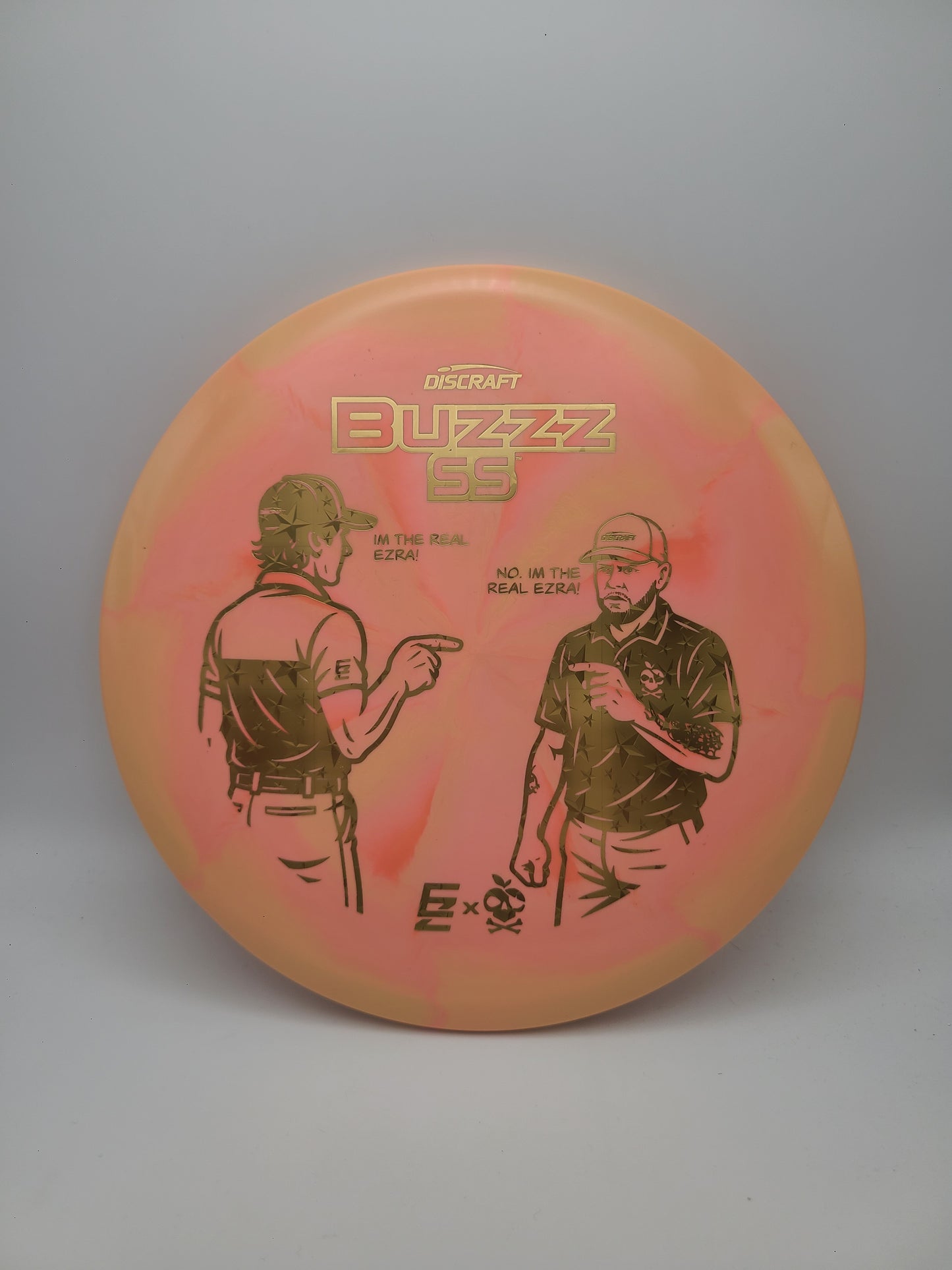 Discraft Ezra vs Ezra Swirly ESP Buzzz SS 5/4/-2/1