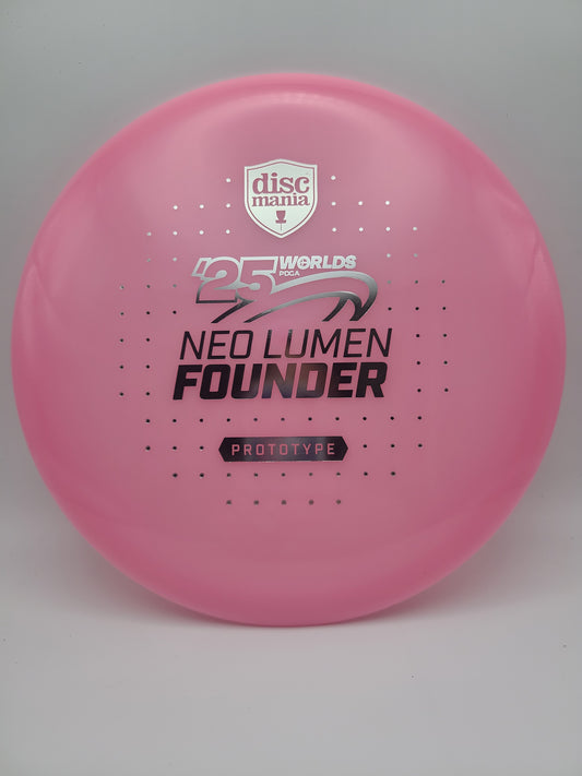 Discmania Neo Lumen Founder Prototype - 2025 Pro Worlds