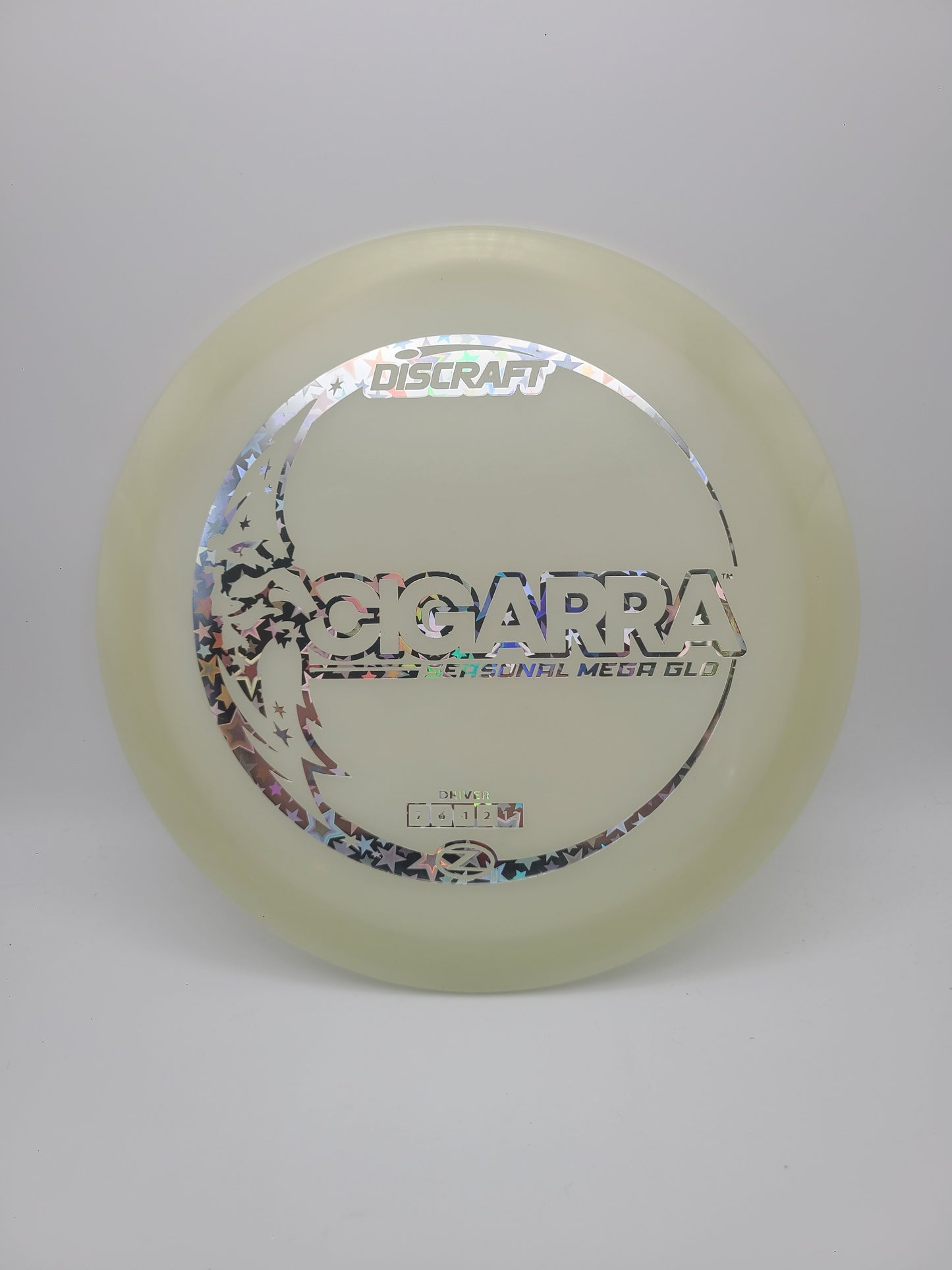 Discraft Seasonal Mega Glo Cigarra  7/6/-1/2
