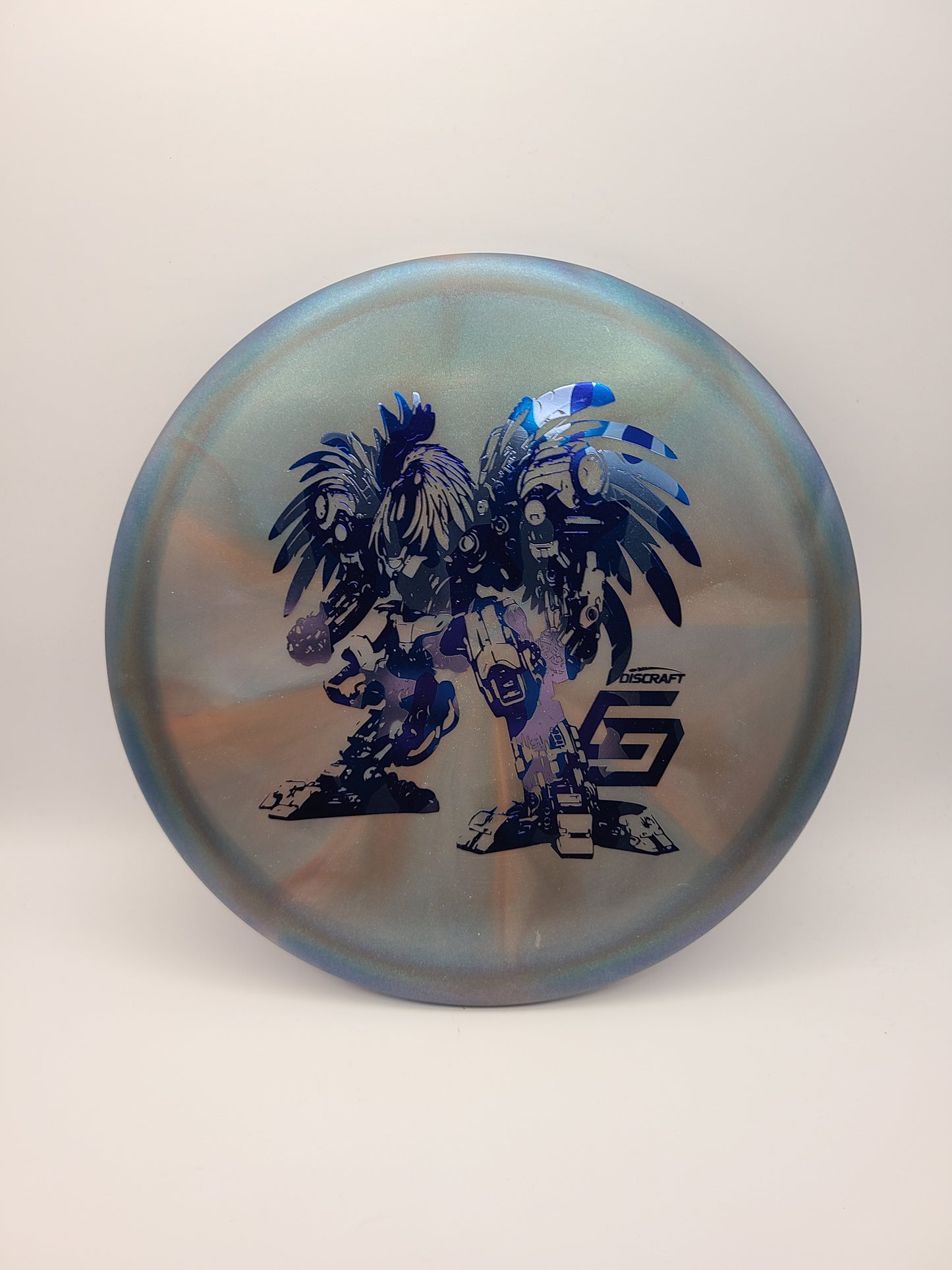Discraft Z Swirl Buzzz Chris Dickerson Robot Chicken Stamp