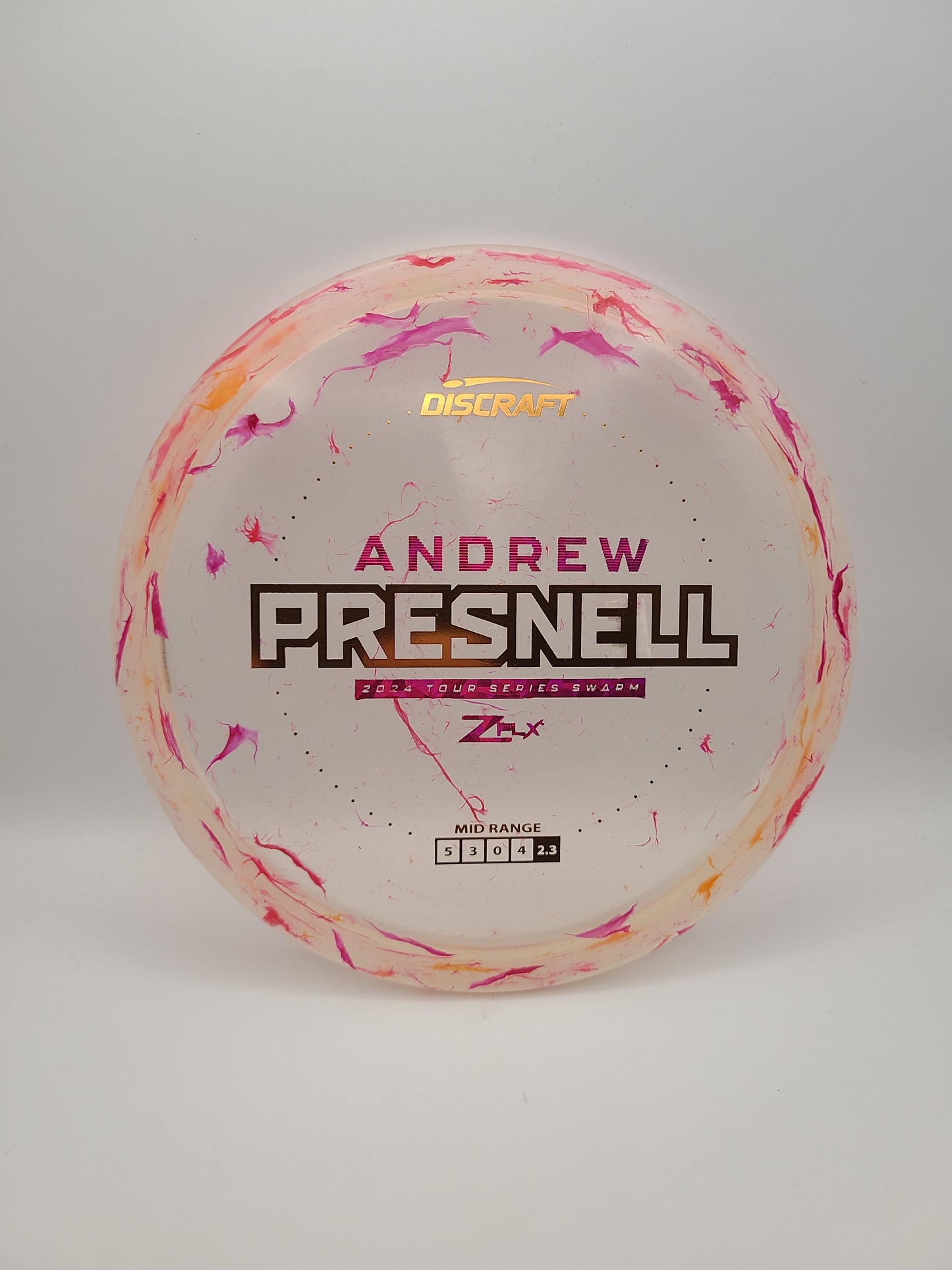 Discraft Jawbreaker Z FLX Swarm Andrew Presnell 2024 Tour Series