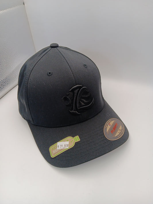 Flexfit Recycled Fabric - Iron Lion Custom - Black, Black IL