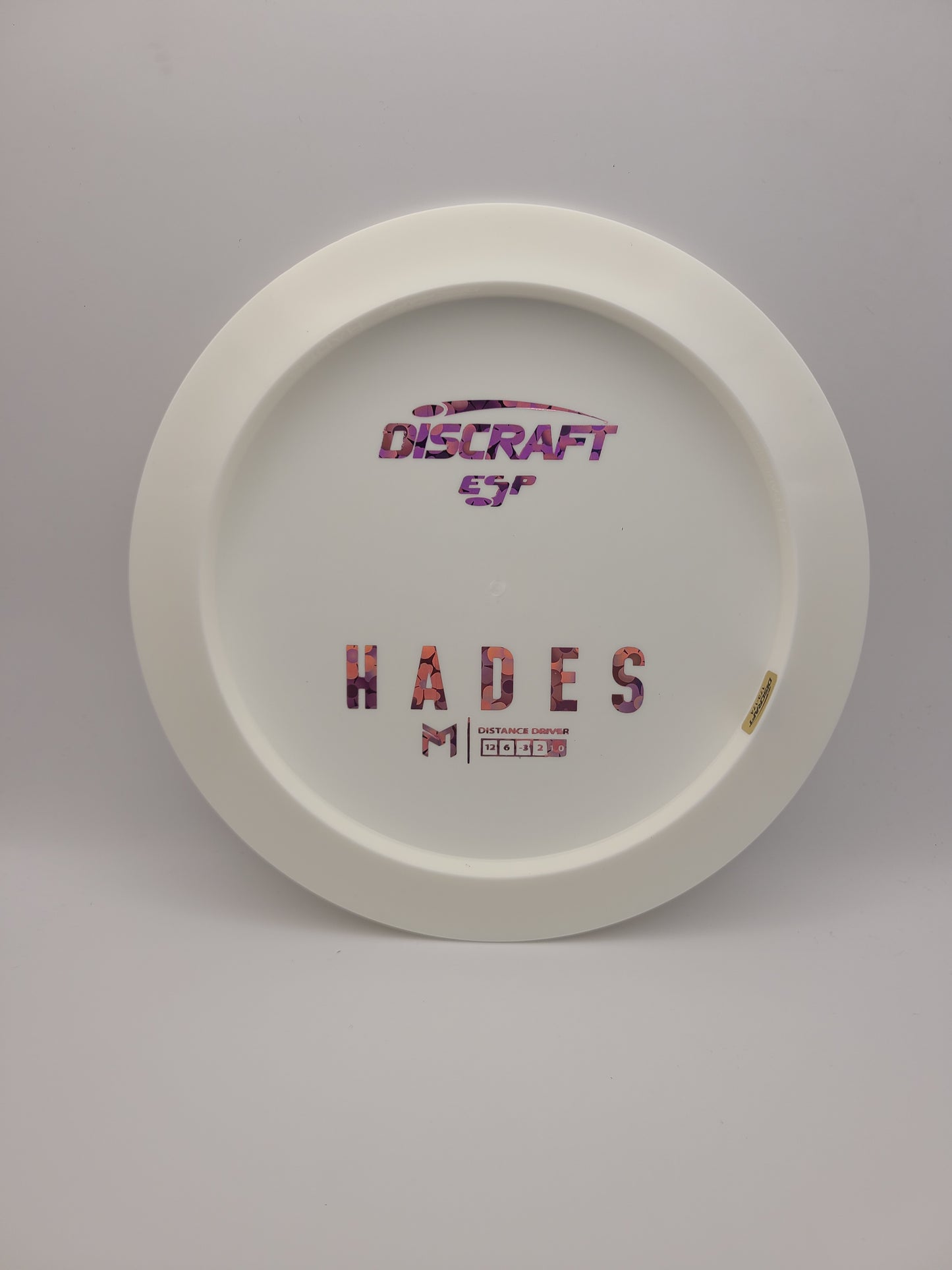 Discraft ESP Hades Paul McBeth White Bottom Stamp 12/6/-3/2