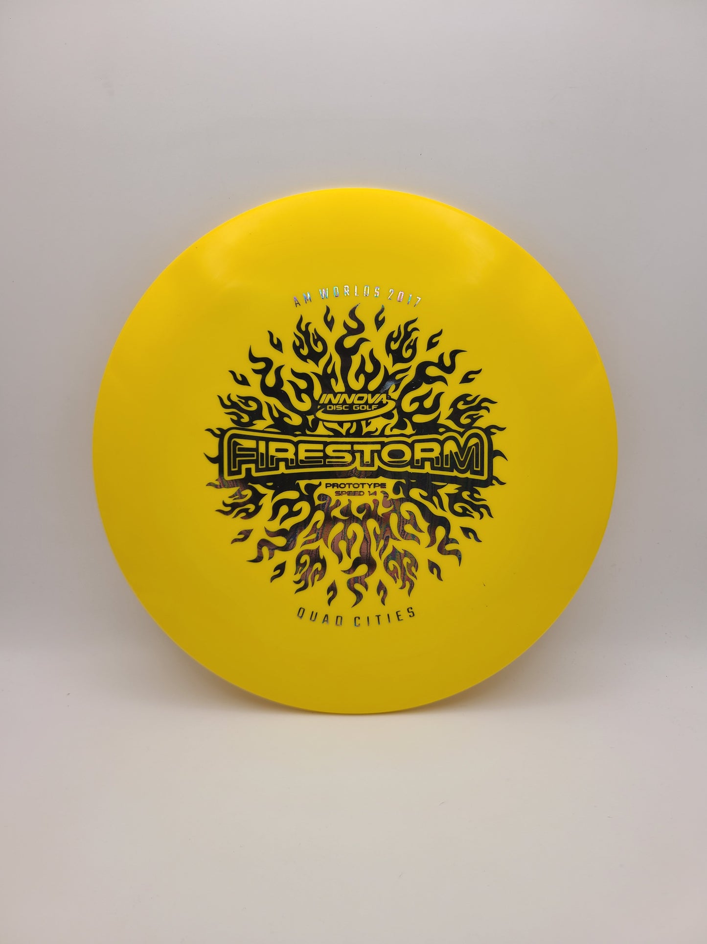 Innova Star Firestorm Prototype - 2017 QC Am Worlds Stamp