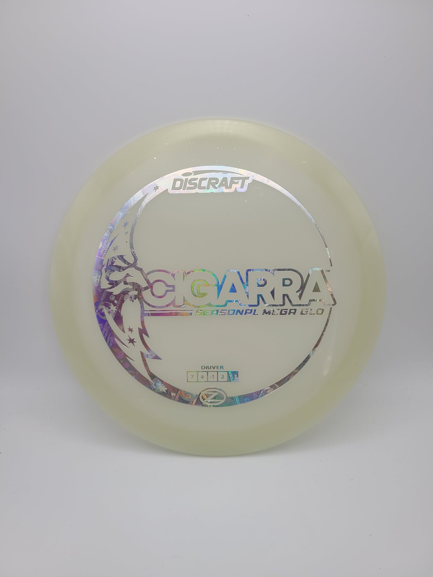 Discraft Seasonal Mega Glo Cigarra  7/6/-1/2