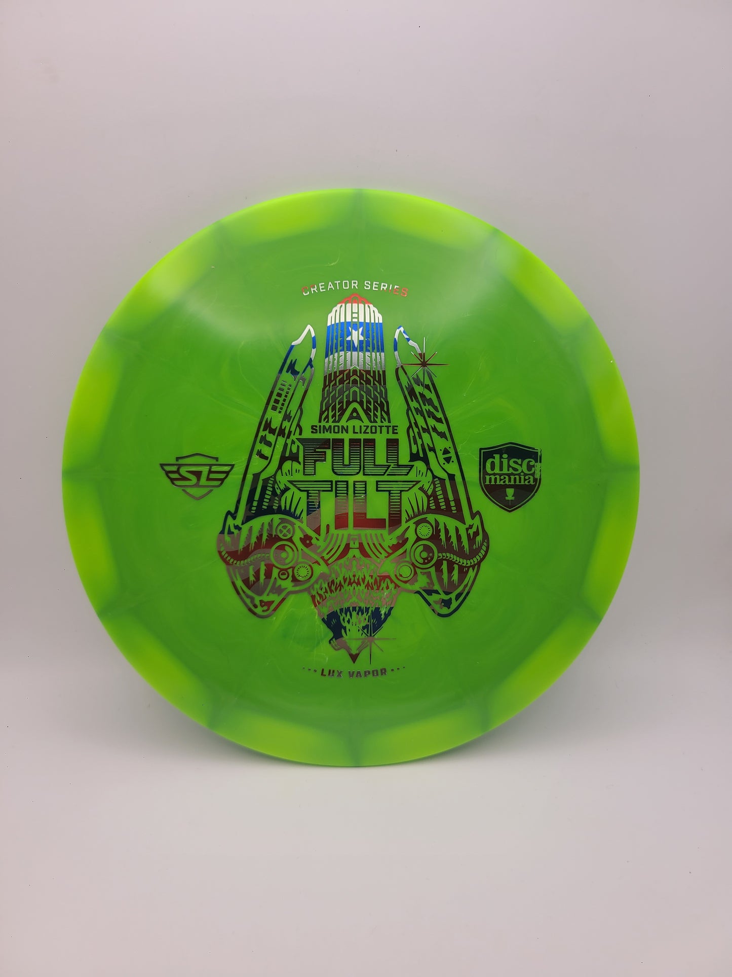 Discmania Lux Vapor Full Tilt - 9/1/1/6 Simon Lizotte Creator Series