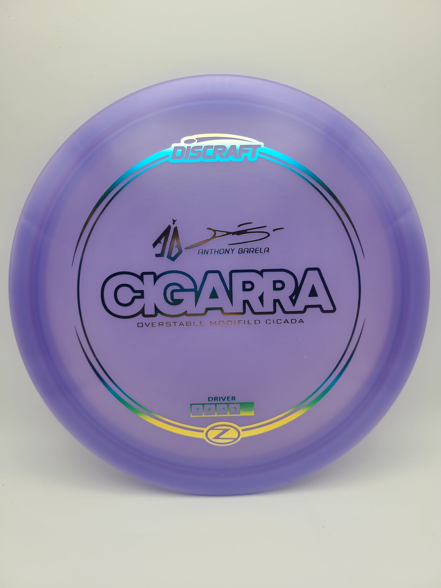 Discraft Z Cigarra 7/6/-1/2 Anthony Barela collab