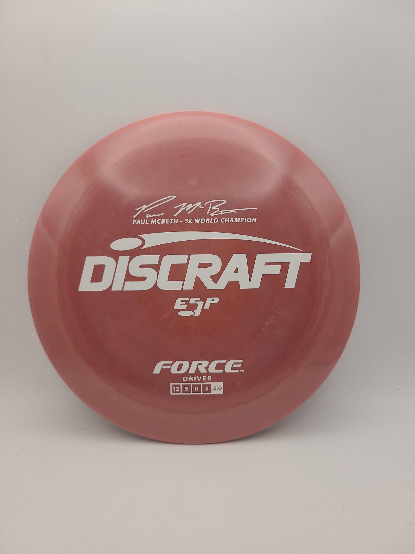 Discraft ESP Force 5x Stock Stamp