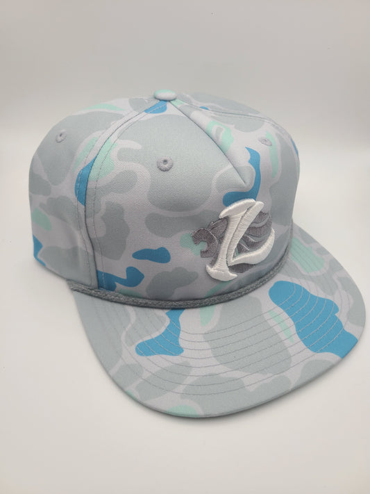 Richardson - Printed Umpqua Gramps Adjustable Cap - Iron Lion Embroidered Lionshead
