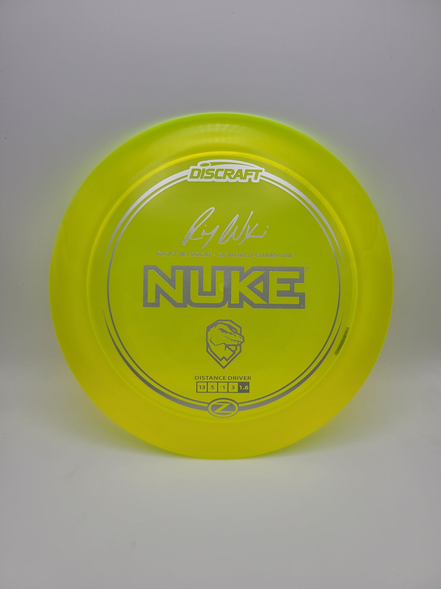 Discraft Z Nuke Ricky Wysocki Signature Stamp  13/5/-1/3