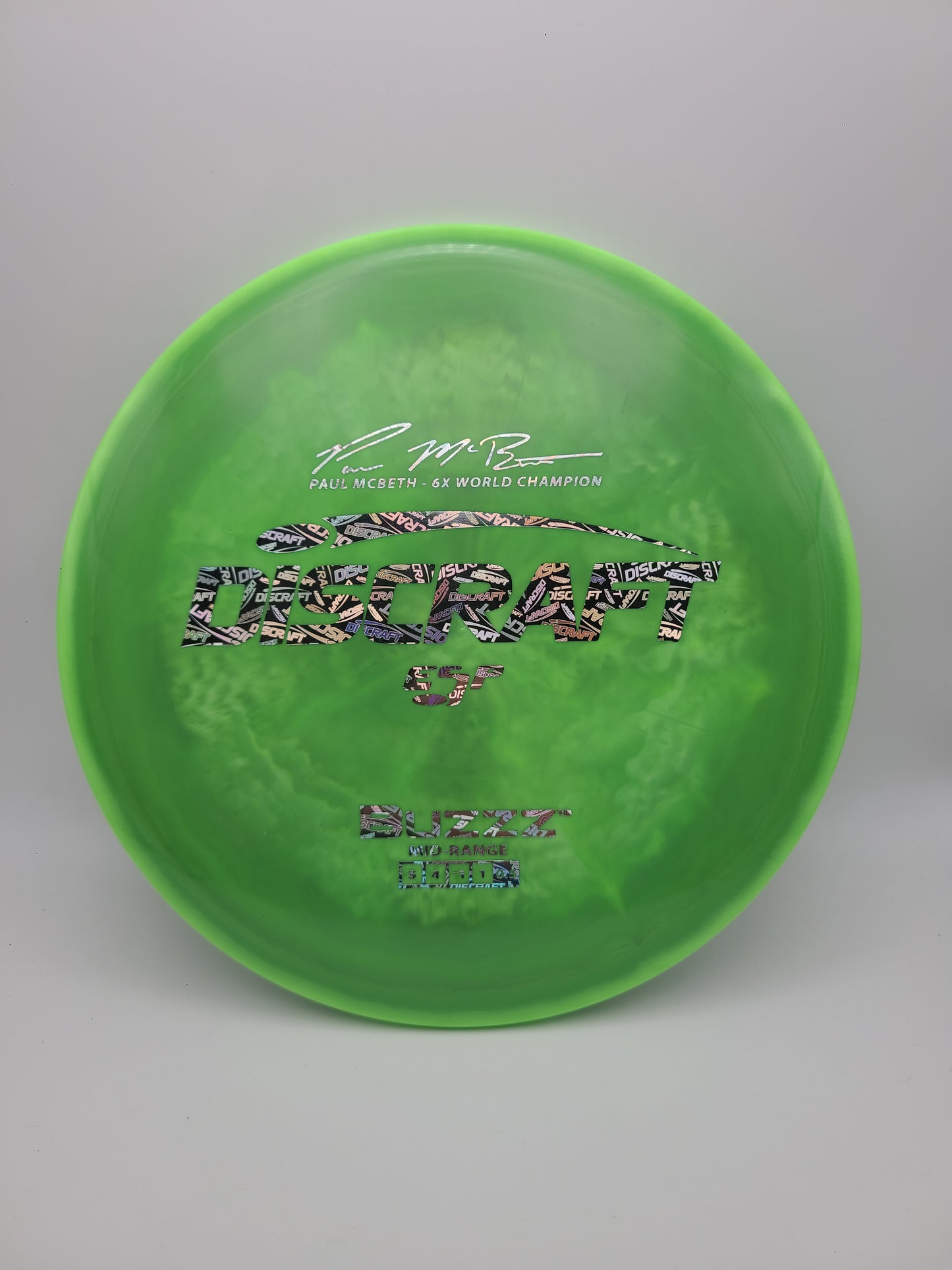 Discraft ESP Buzzz 6x Paul McBeth Stock Stamp
