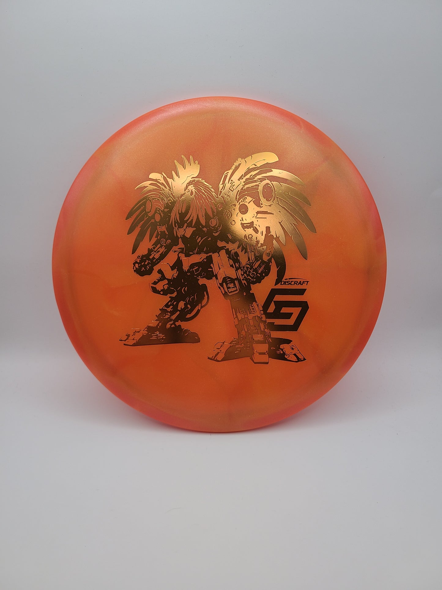 Discraft Z Swirl Buzzz Chris Dickerson Robot Chicken Stamp