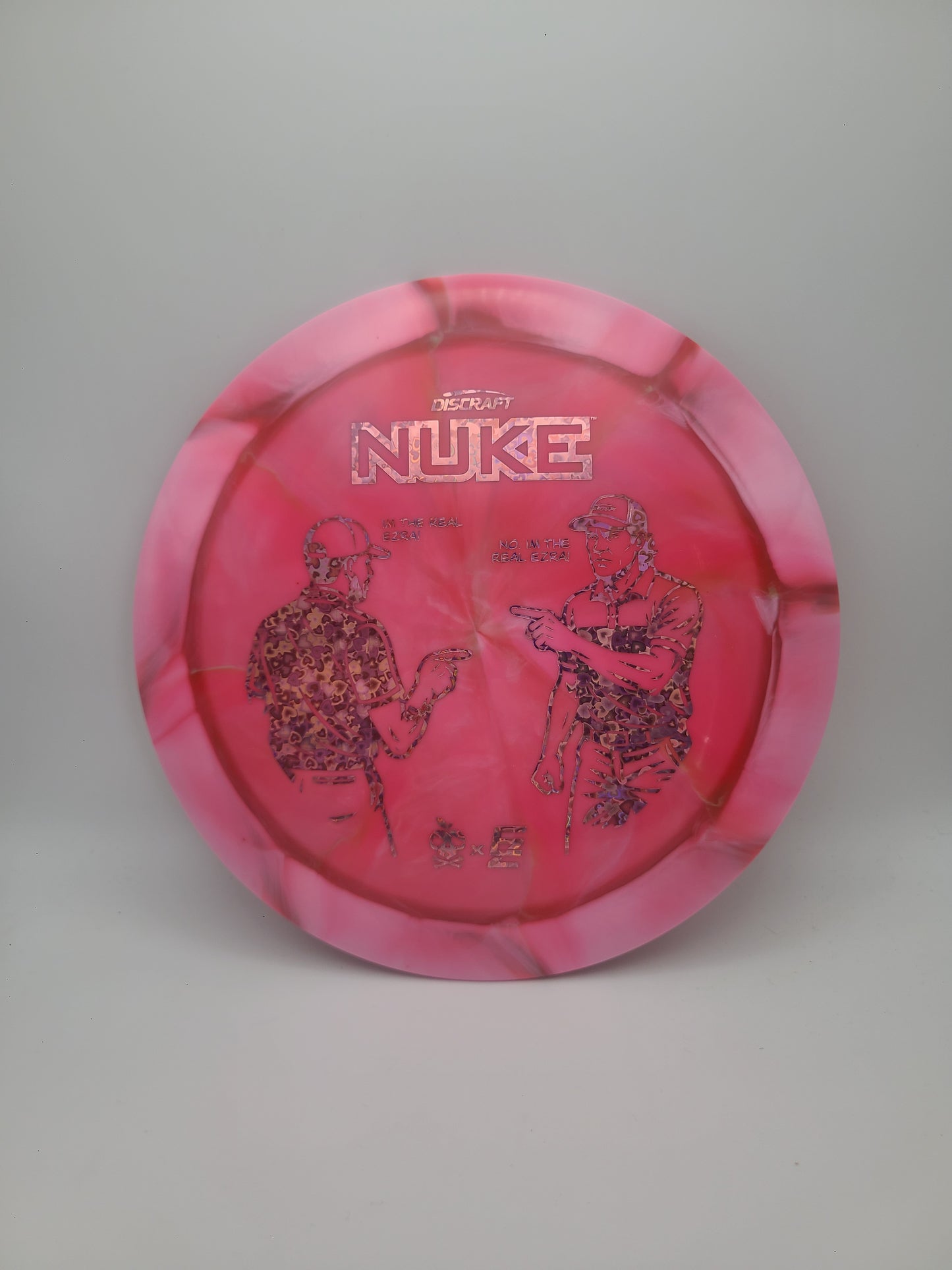 Discraft Ezra vs Ezra Swirly ESP Nuke  13/5/-1/3