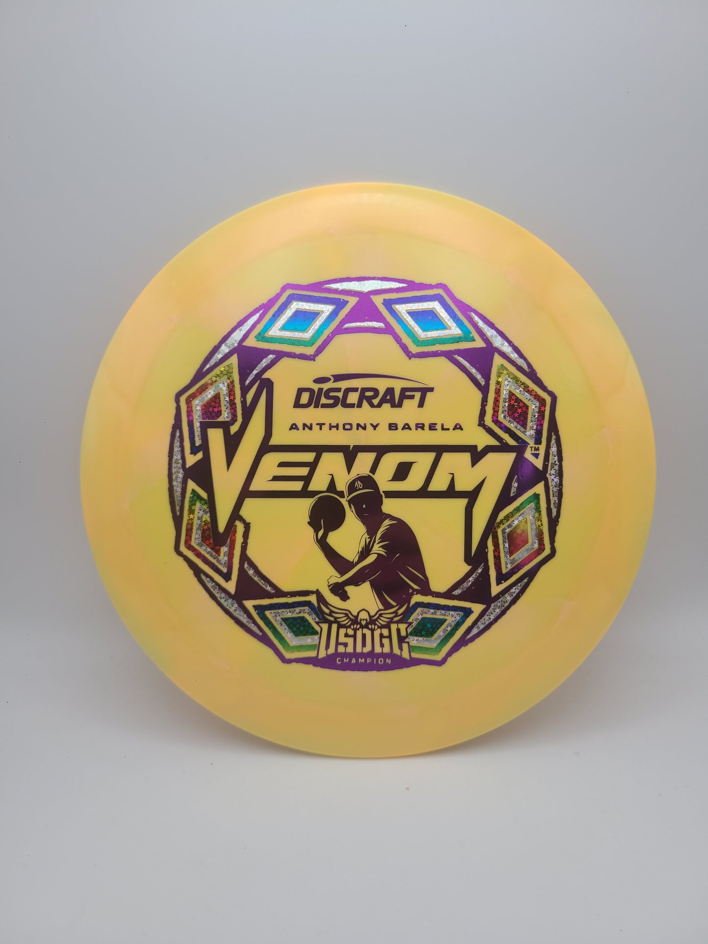 Discraft ESP Swirl Venom Anthony Barela USDGC Champion 2025