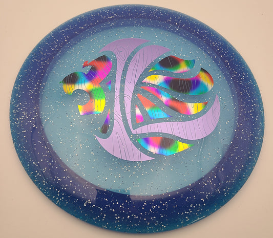 Innova Champion Metal Flake Katana Iron Lion Custom Stamp