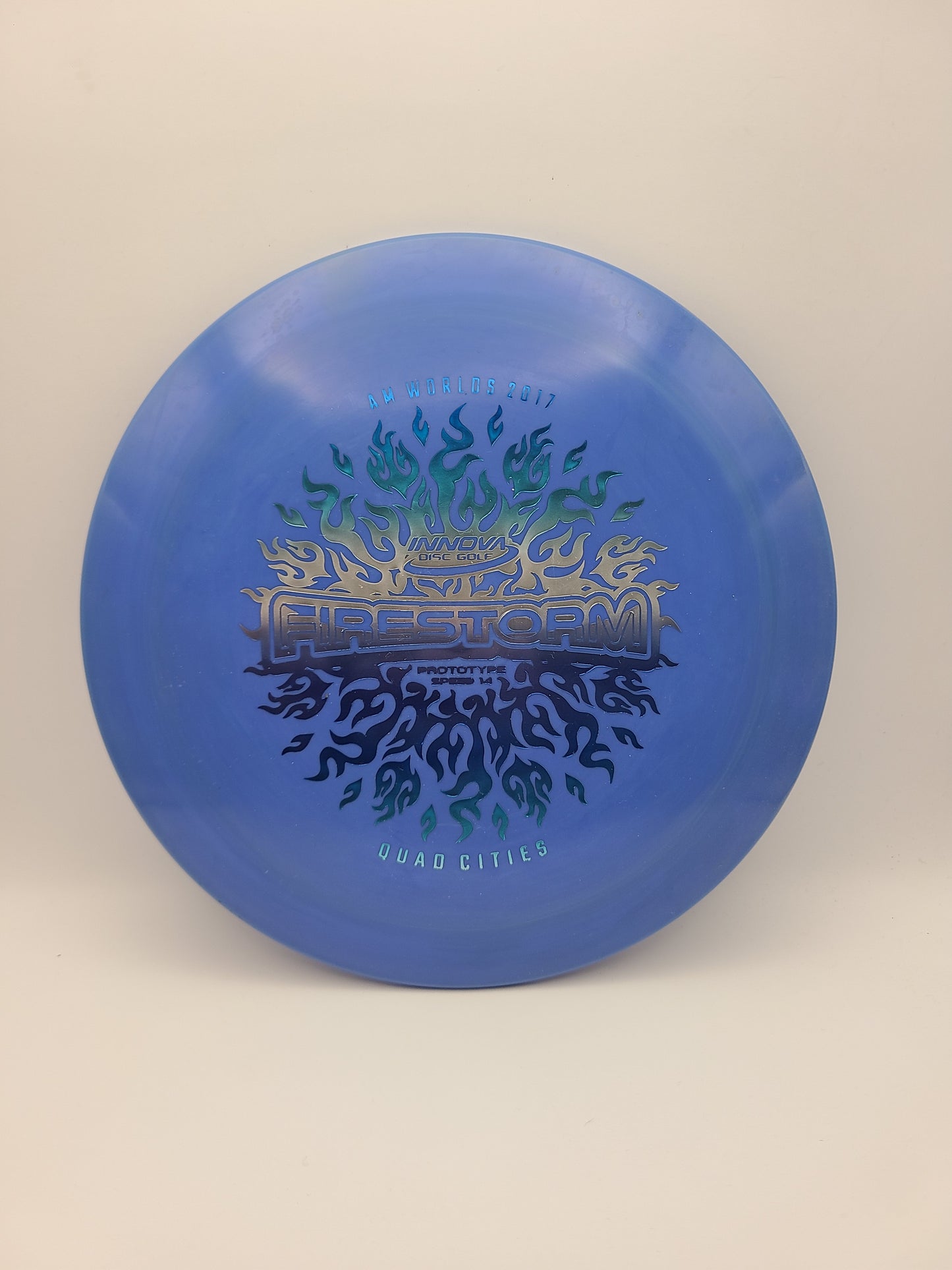 Innova Star Firestorm Prototype - 2017 QC Am Worlds Stamp