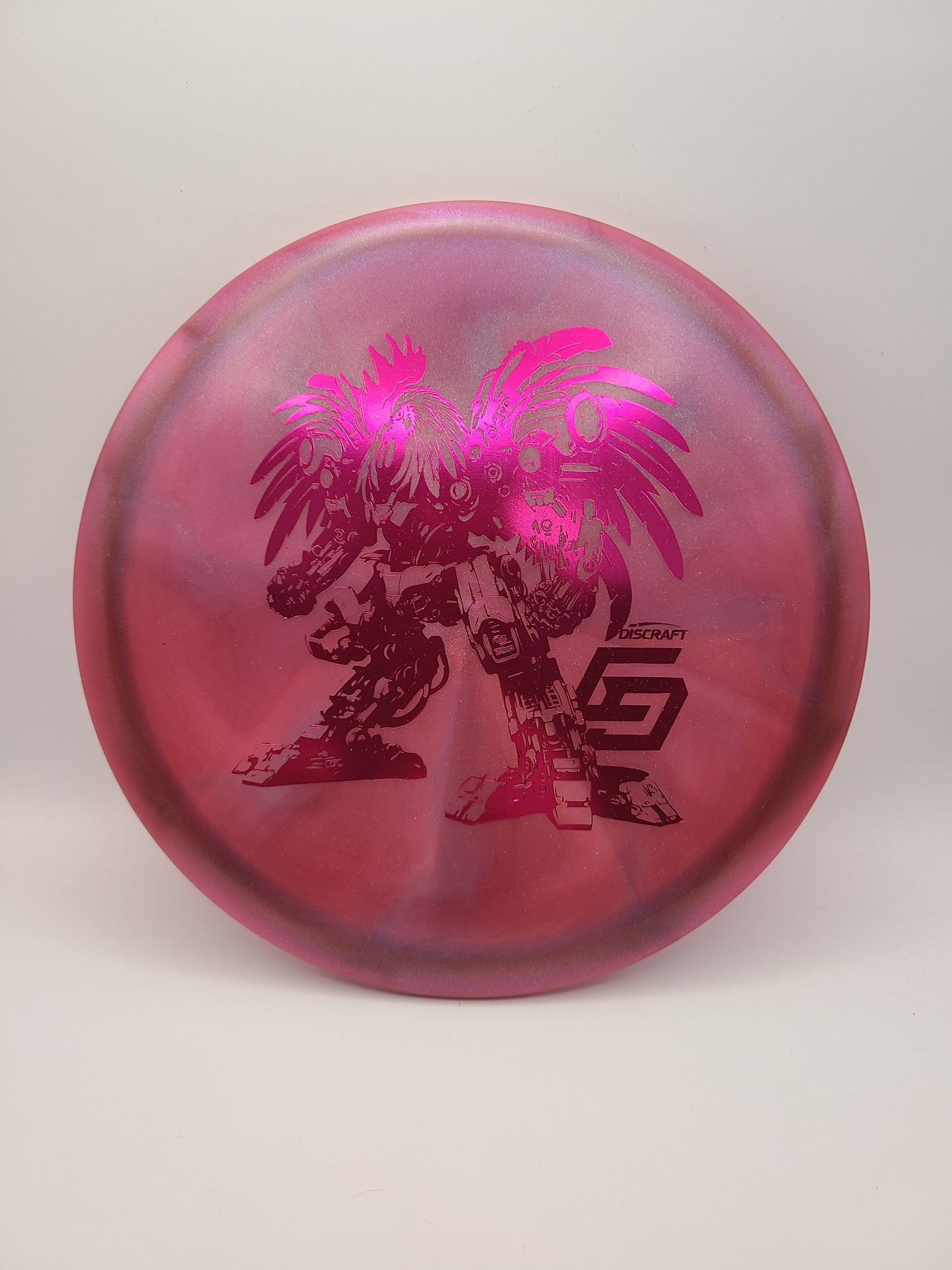 Discraft Z Swirl Buzzz Chris Dickerson Robot Chicken Stamp
