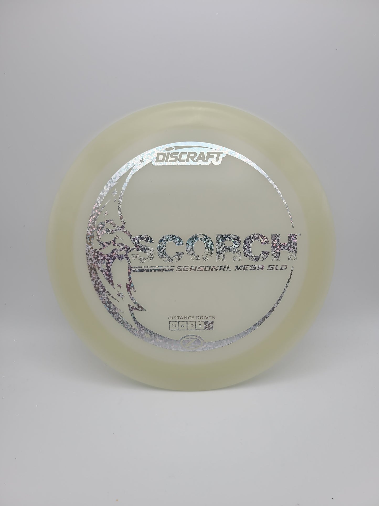 Discraft Seasonal Mega Glo Scorch 11/6/-2/2  0.5