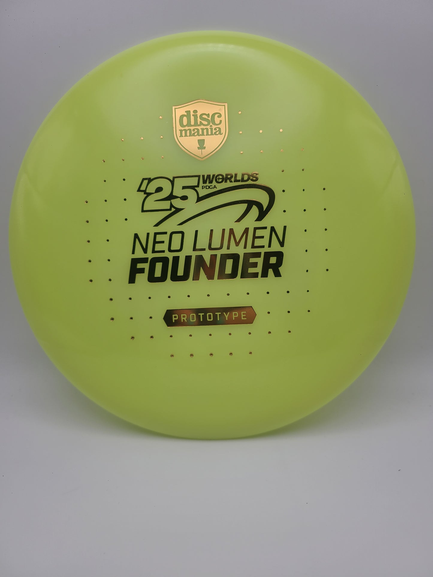 Discmania Neo Lumen Founder Prototype - 2025 Pro Worlds