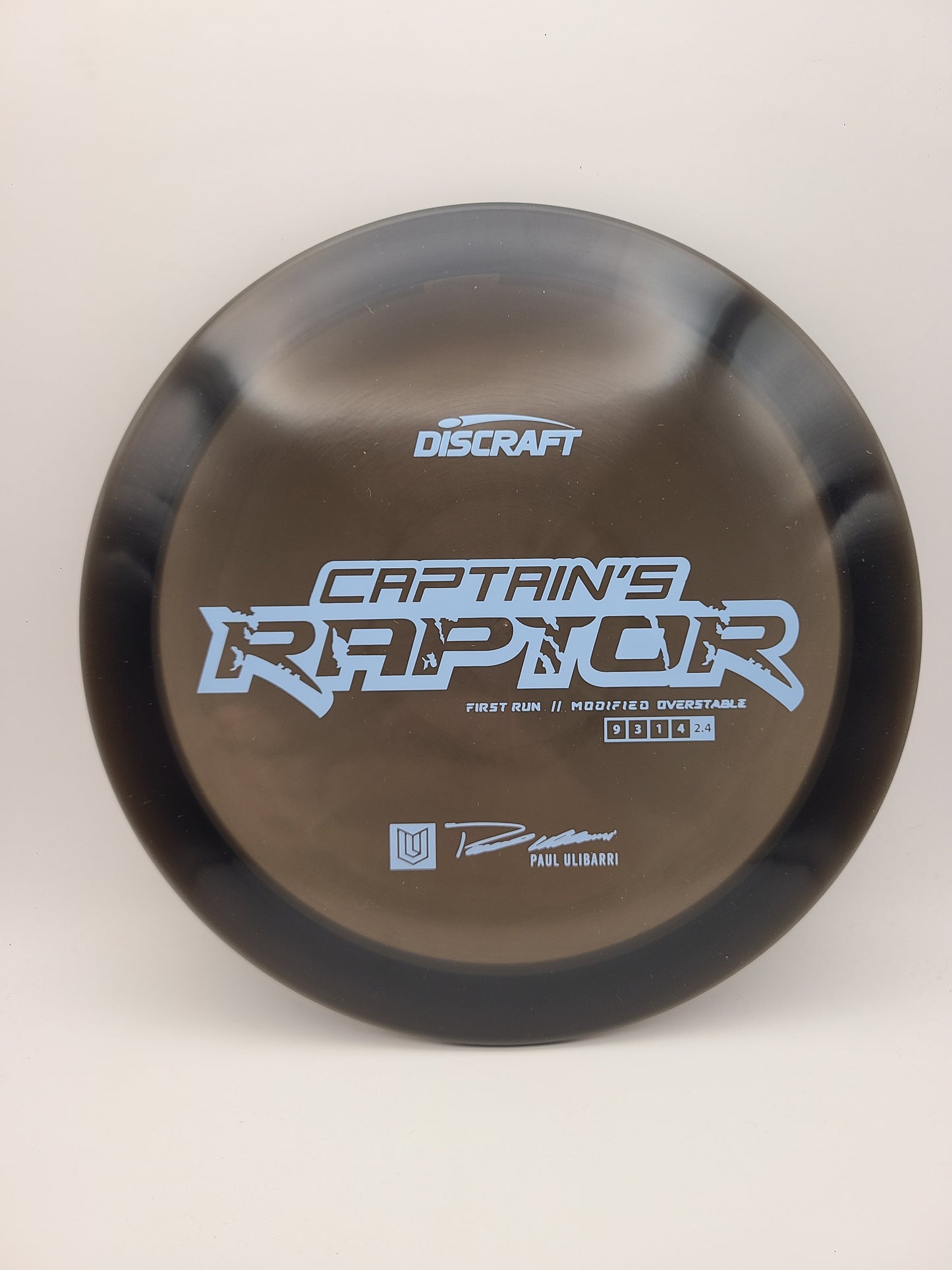 Discraft Captains Raptor 1st Run Paul Ulibarri