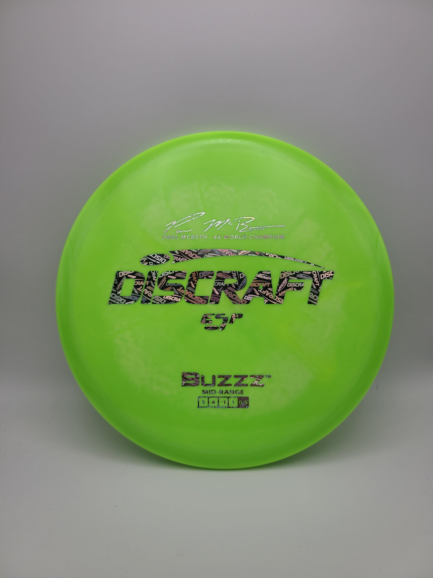 Discraft ESP Buzzz 6x Paul McBeth Stock Stamp