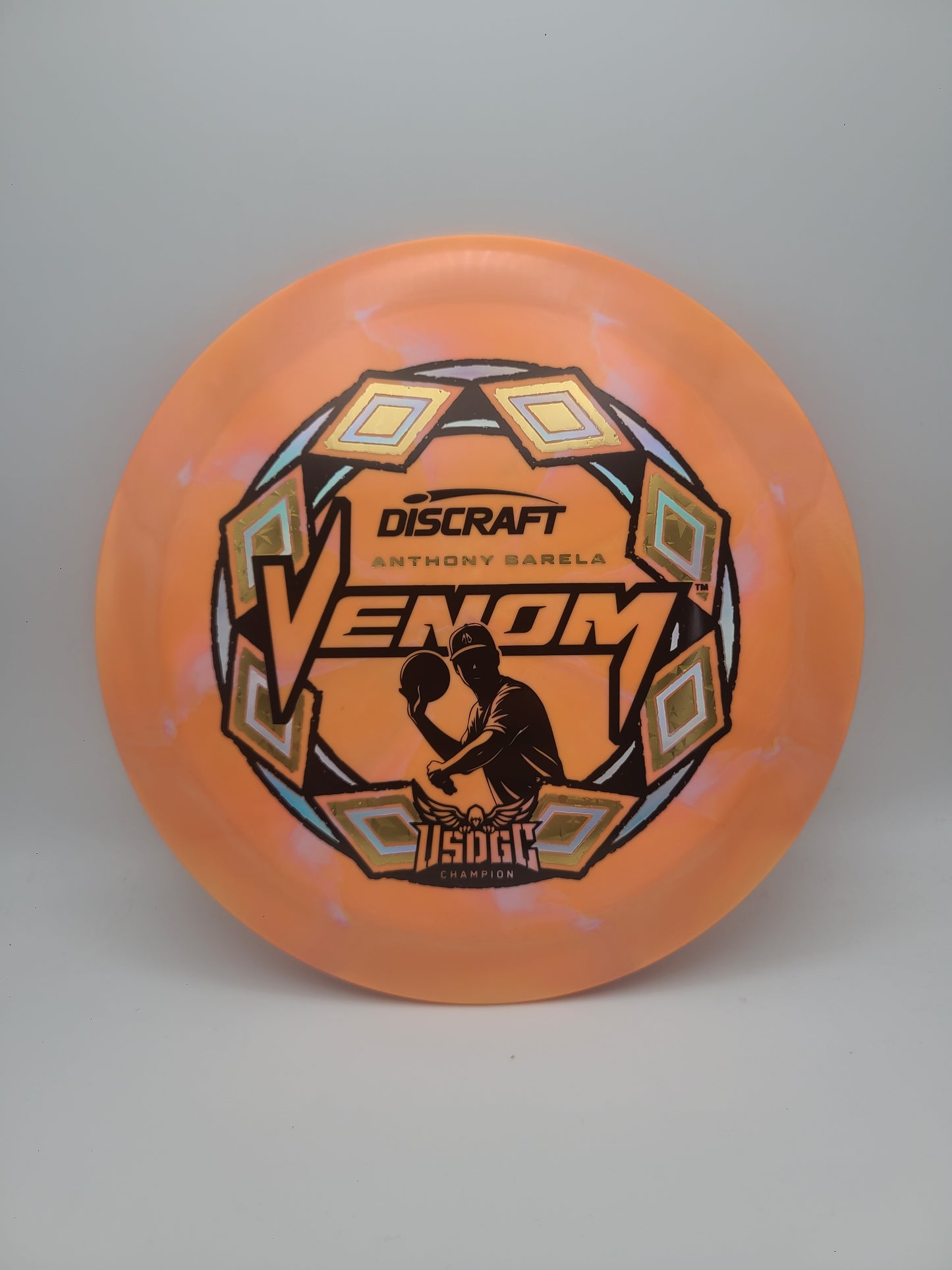 Discraft ESP Swirl Venom Anthony Barela USDGC Champion 2025