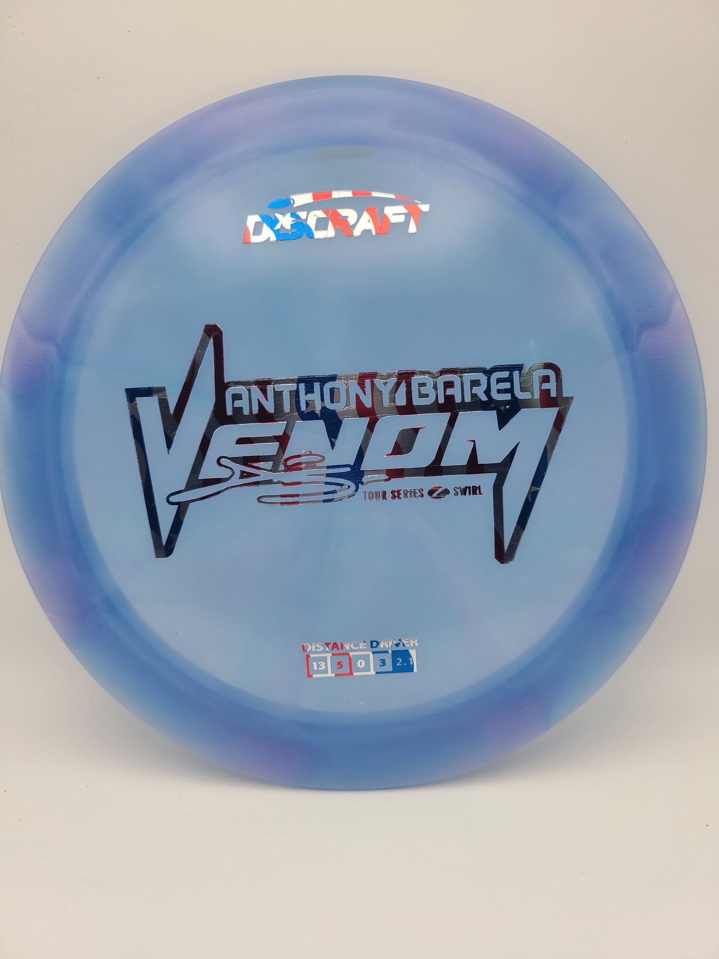 Discraft Z Swirl Venom Anthony Barela 2025 Tour Series