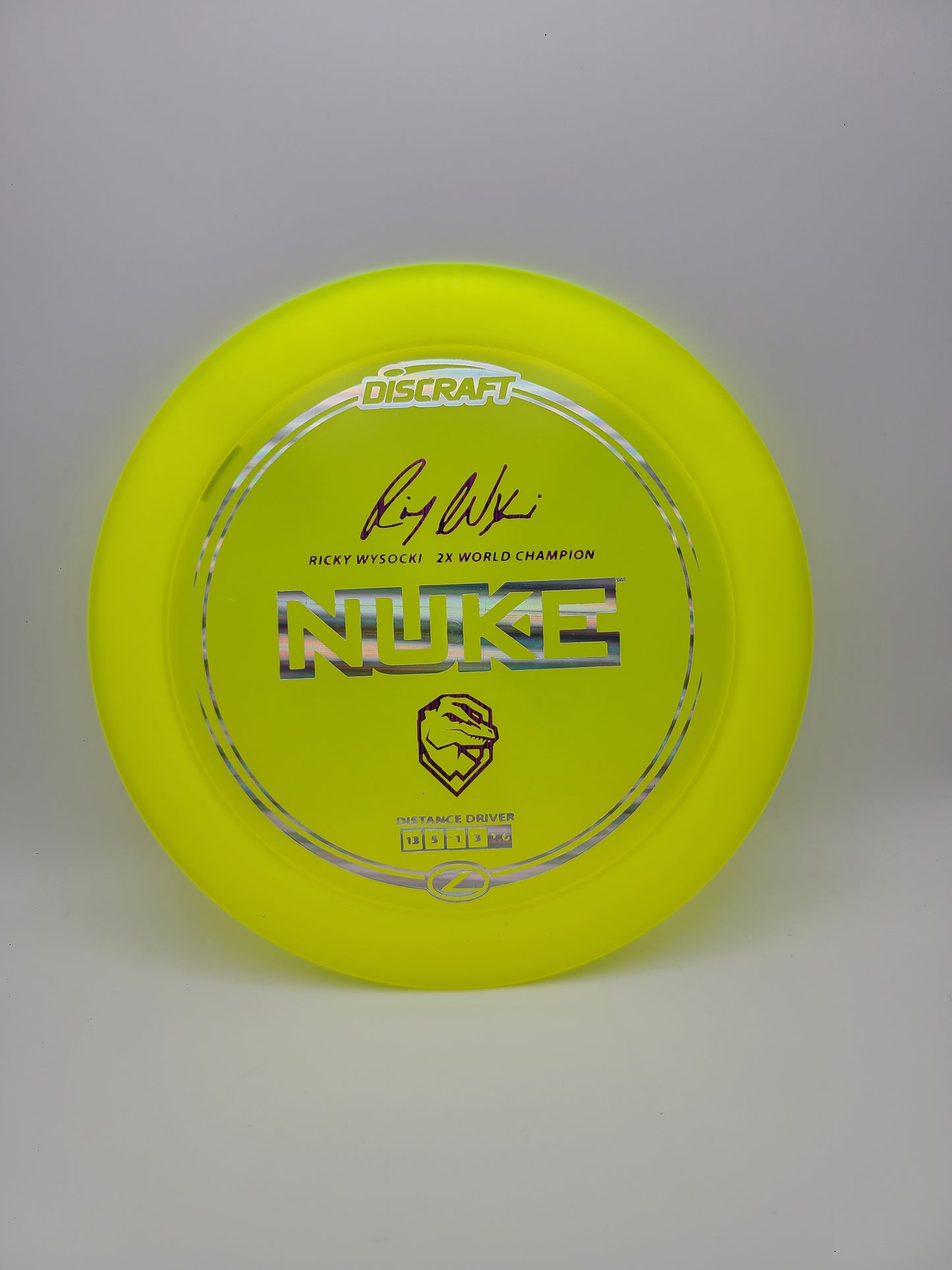 Discraft Z Nuke Ricky Wysocki Signature Stamp  13/5/-1/3