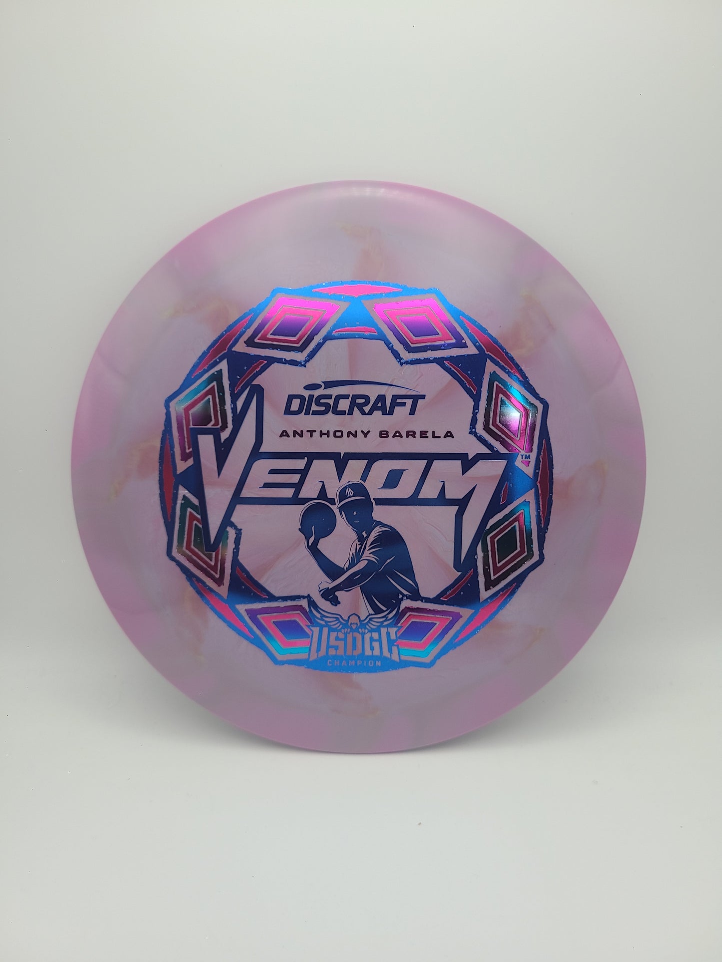 Discraft ESP Swirl Venom Anthony Barela USDGC Champion 2025