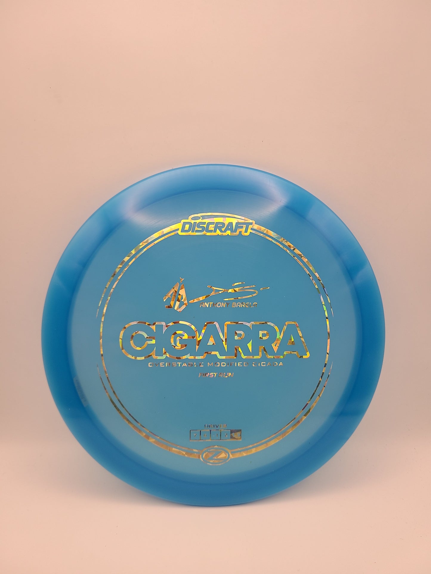 Discraft Z Cigarra First Run 7/6/-1/2 Anthony Barela collab