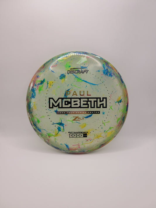 Discraft Jawbreaker Z FLX Kratos Paul McBeth Tour Series 2024