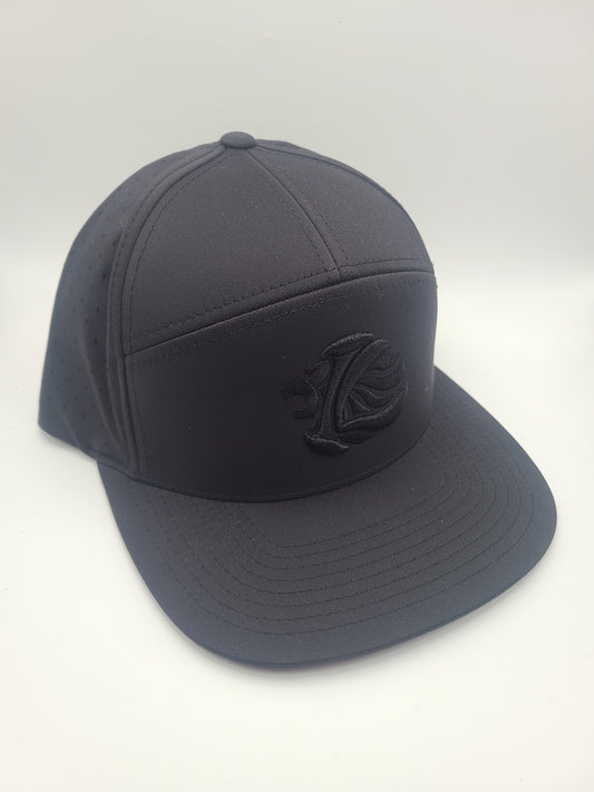 Richardson - Seven-Panel Adjustable Trucker Cap - Iron Lion Embroidered Lionshead