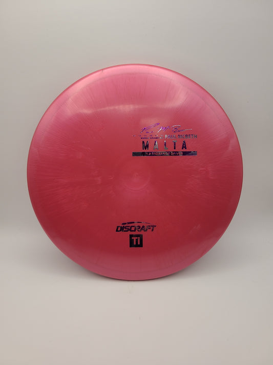 Discraft Titanium Malta Paul McBeth