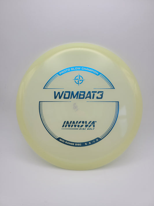 Innova Champion Proto Glow Wombat3  5/6/-1/0