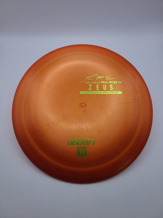 Discraft Titanium Zeus Paul McBeth